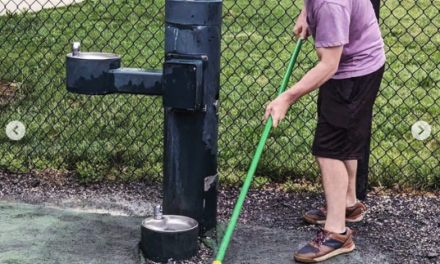 Virginia Avenue Dog Park Volunteers Clean Up Park, Prepare for Summer